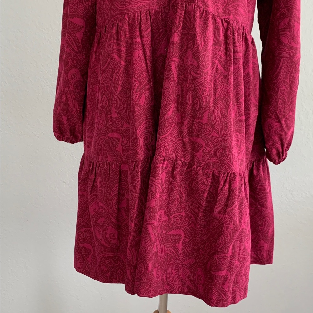 Anthro Maeve Bettina Corduroy Shirt Dress - Picture 7 of 13